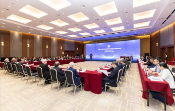 中国科学院外籍院士颁证仪式暨学部国际合作工作研讨会现场
